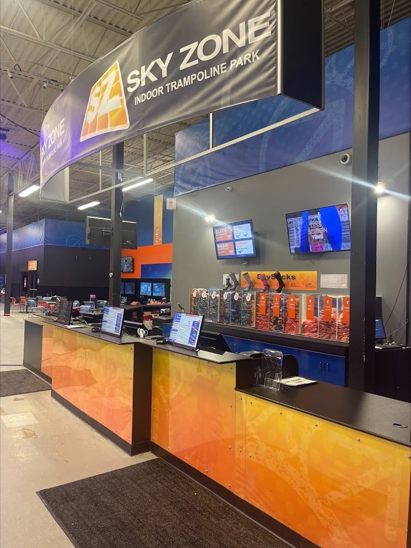 Sky Zone Trampoline Park exterior entrance