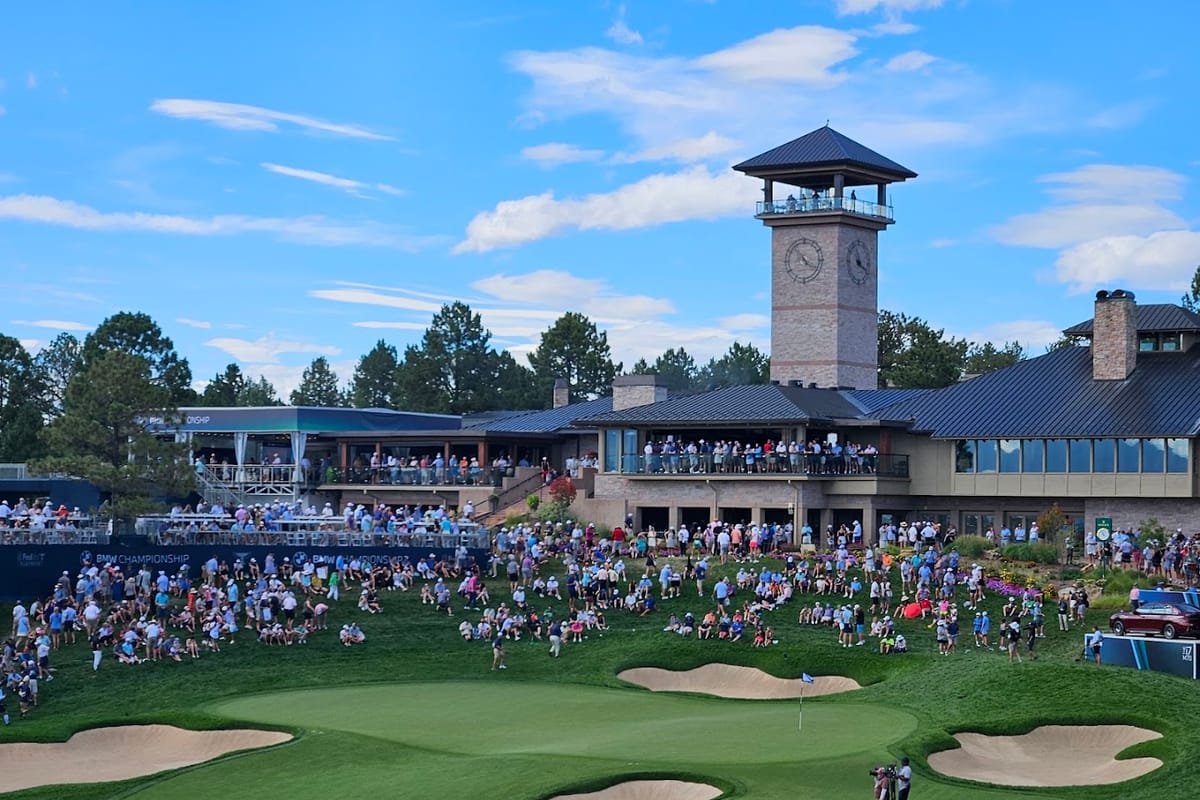 Castle Pines Golf Club exterior entrance