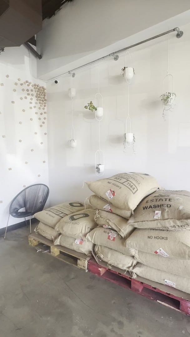 Interior view of Lost Coffee