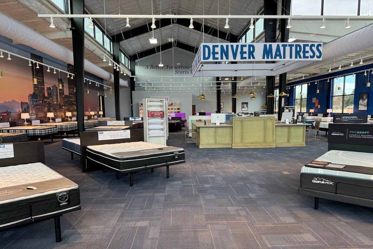 Interior view of Denver Mattress