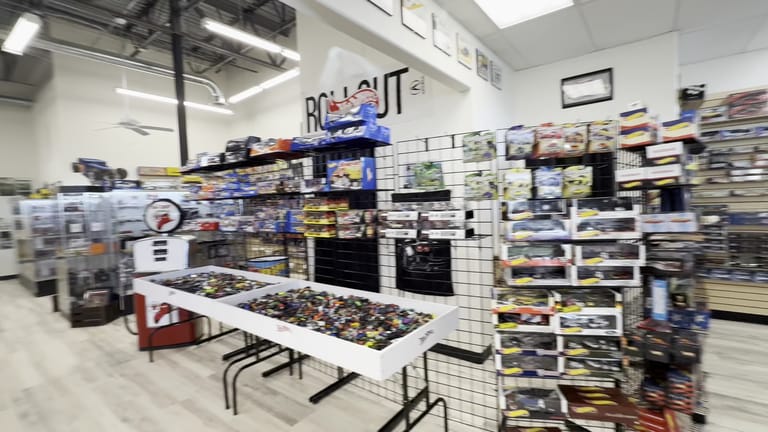 Interior view of Colorado Diecast