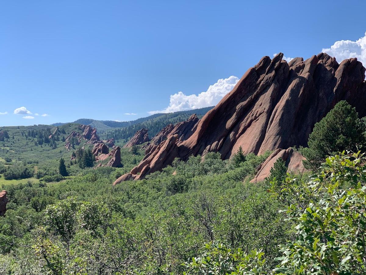 Fountain Valley Overlook park in Littleton, Colorado
