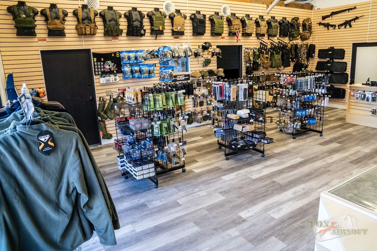 Fox Airsoft dining area