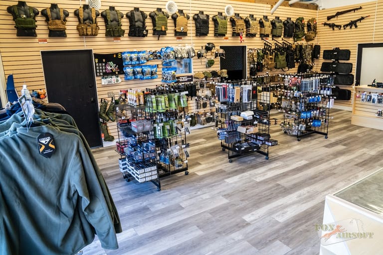 Fox Airsoft dining area