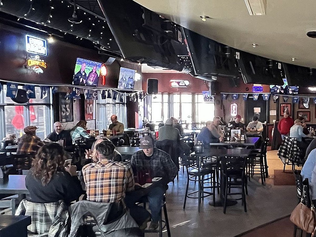 Interior view of On the Rox Sports Bar & Grill