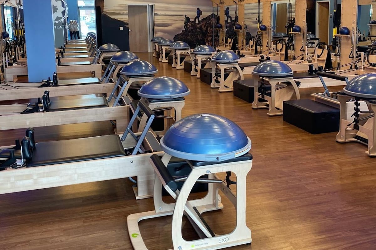 Club Pilates atmosphere and seating