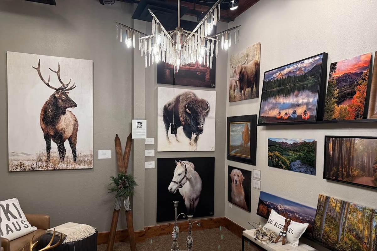 The White Antler Home Decor & Gifts featured offerings