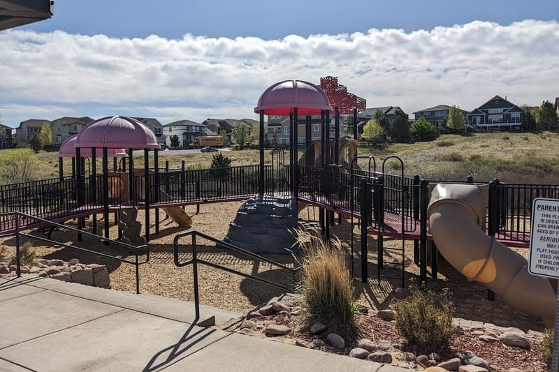 Paintbrush Park park in Castle Rock, Colorado