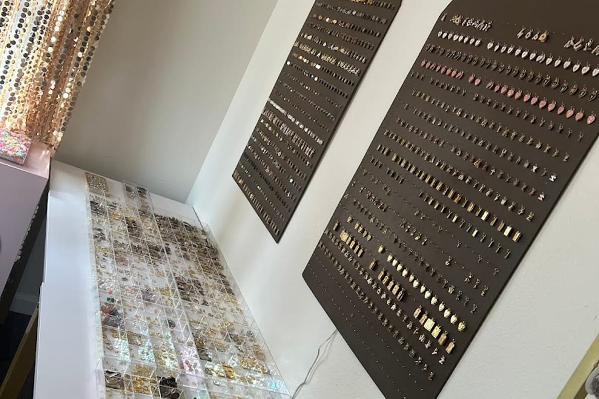 Interior view of Goldie Links Permanent Jewelry - Experience Boutique