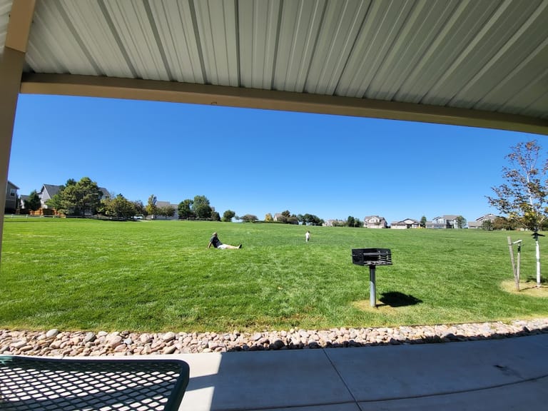Dove Ridge Park atmosphere and seating
