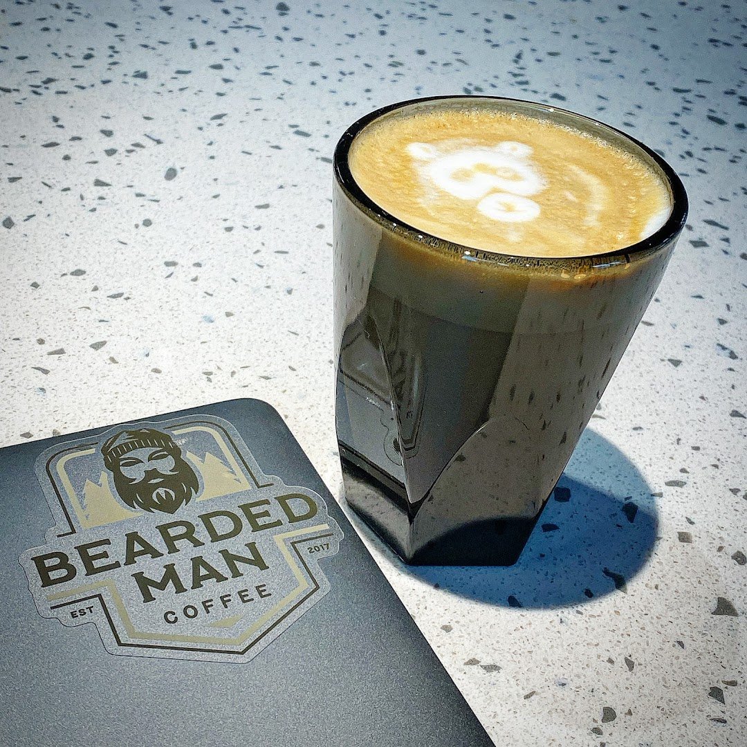 Bearded Man Coffee exterior entrance