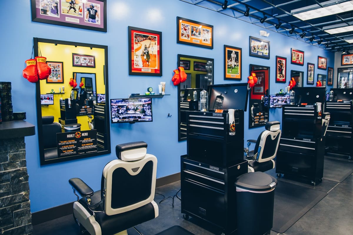 Interior view of Lady Jane's Haircuts for Men- Parker (Lincoln Ave & S Parker Rd)