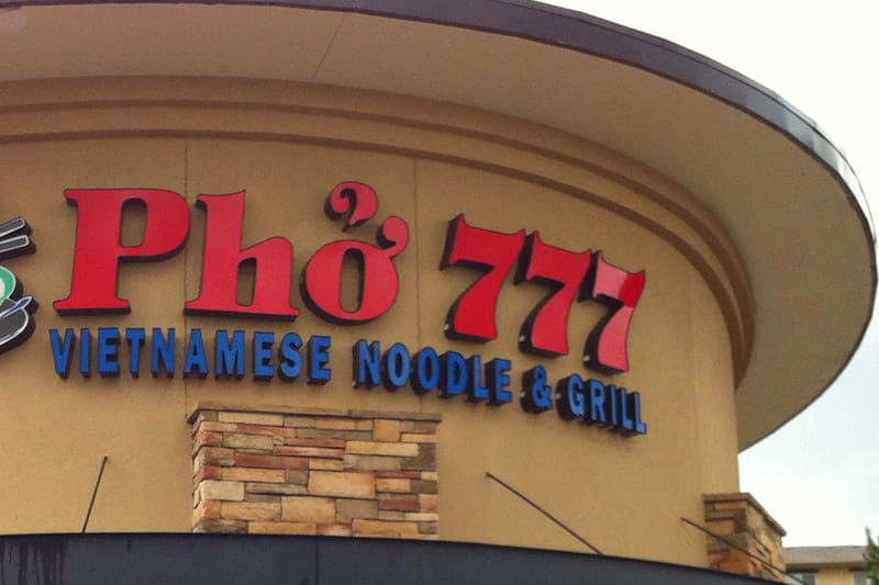 Phở 777 restaurant in Castle Rock, Colorado