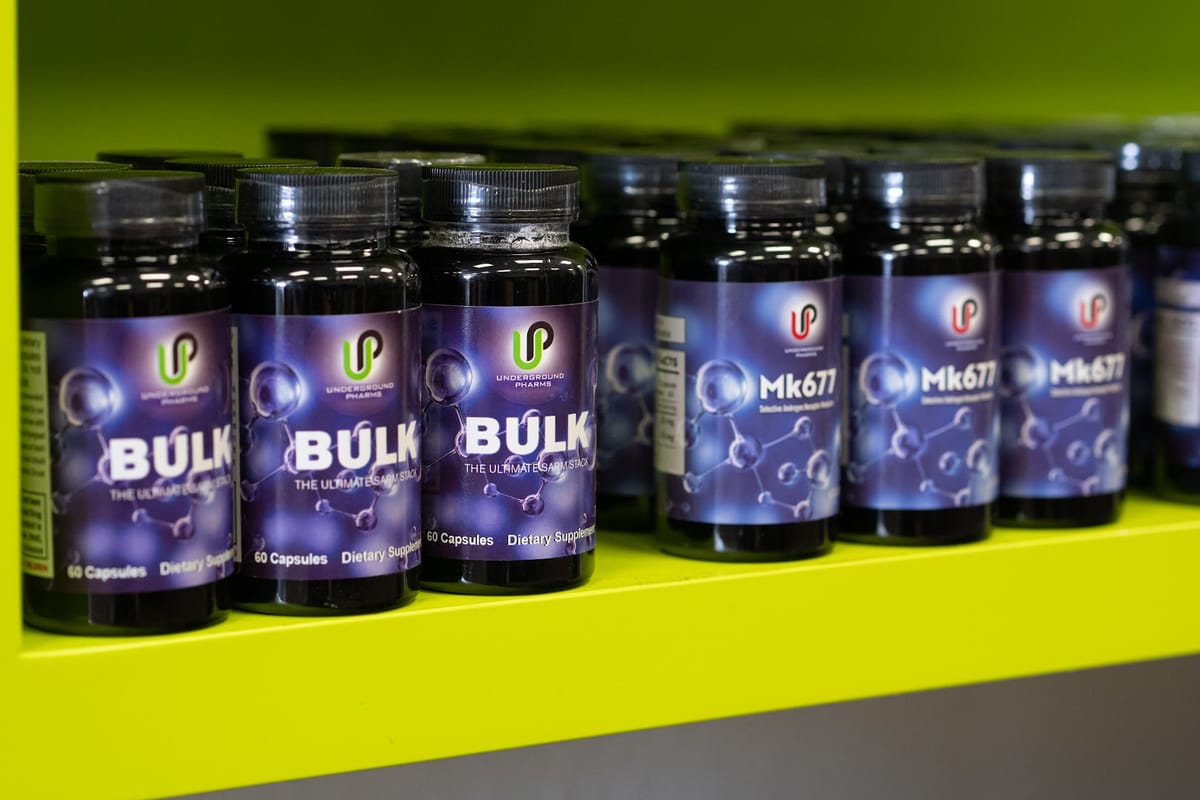Survival Supplements and SARMs and Fat Loss atmosphere and seating
