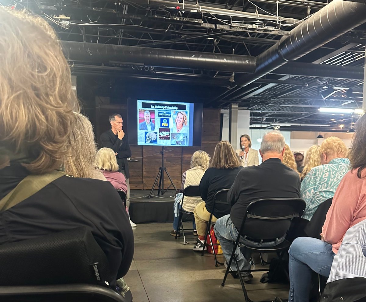 Retired FBI agent Jonny Grusing presenting at A Night with the Coroner, September 23, 2026