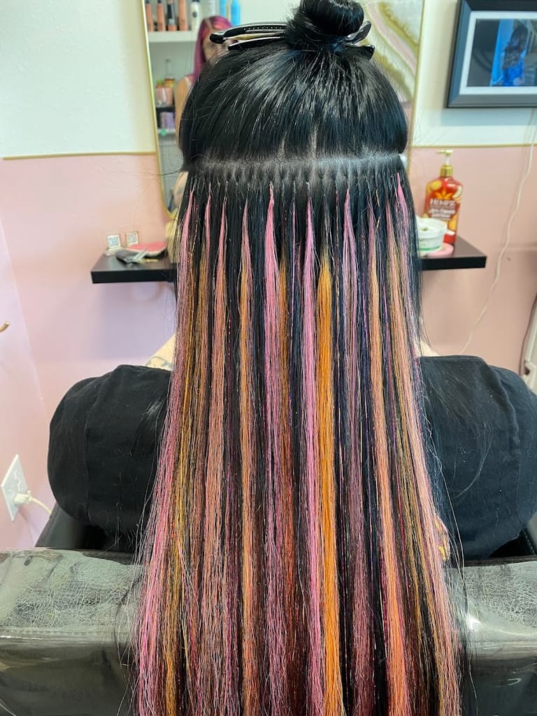 Jo Hearts Hair Extensions Salon atmosphere and seating