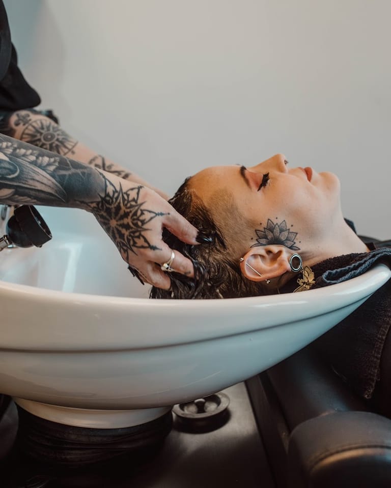 Witching Hour Salon atmosphere and seating