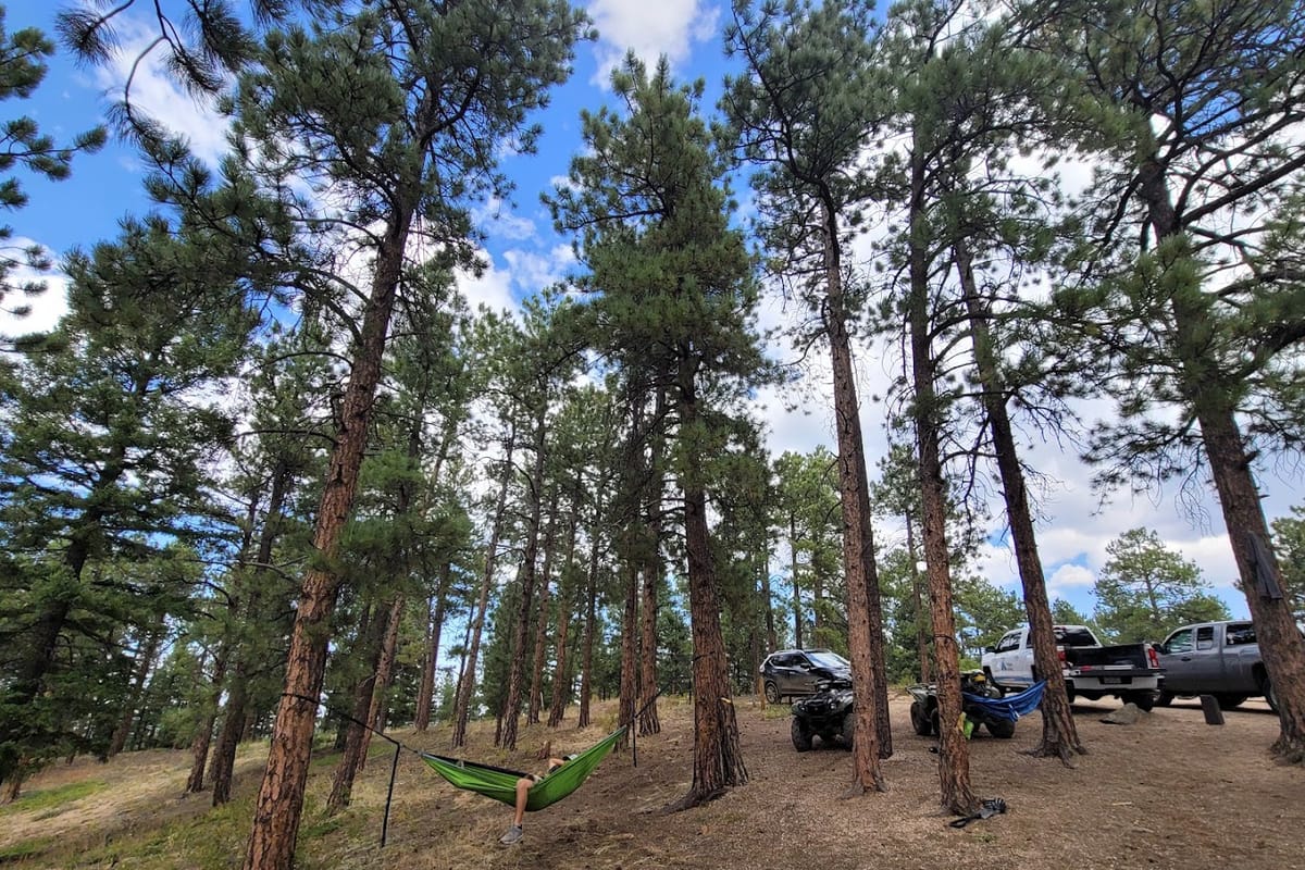 Flat Rocks Campground atmosphere and seating