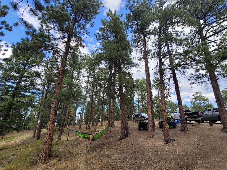 Flat Rocks Campground atmosphere and seating