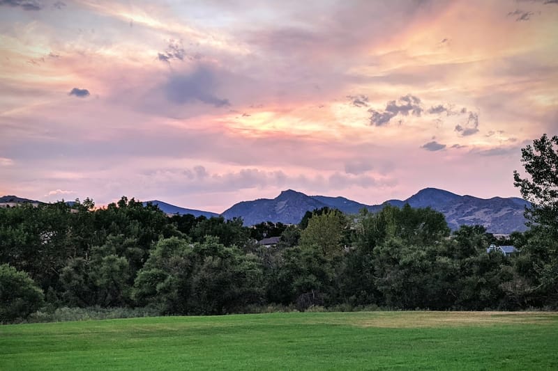 Roxborough Community Park park in Littleton, Colorado
