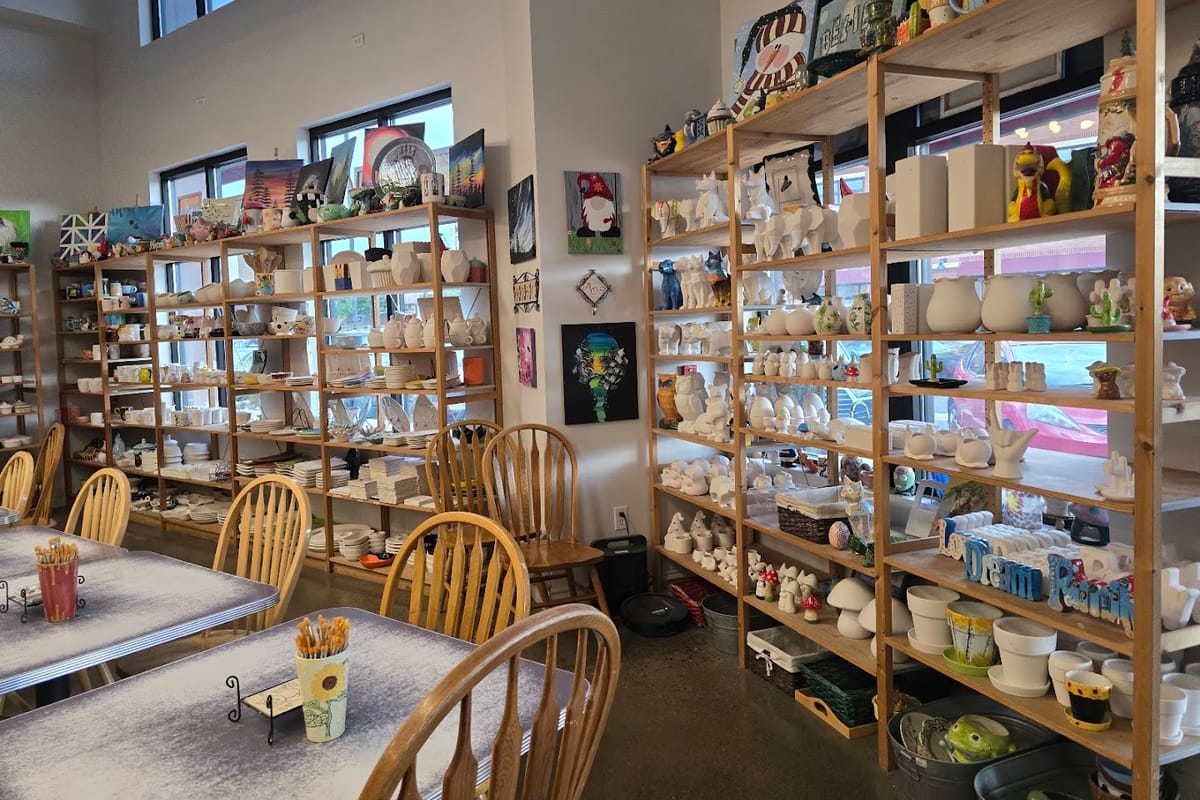 Interior view of Arts On Fire 