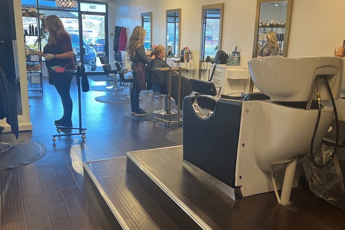 Interior view of Honey Salon