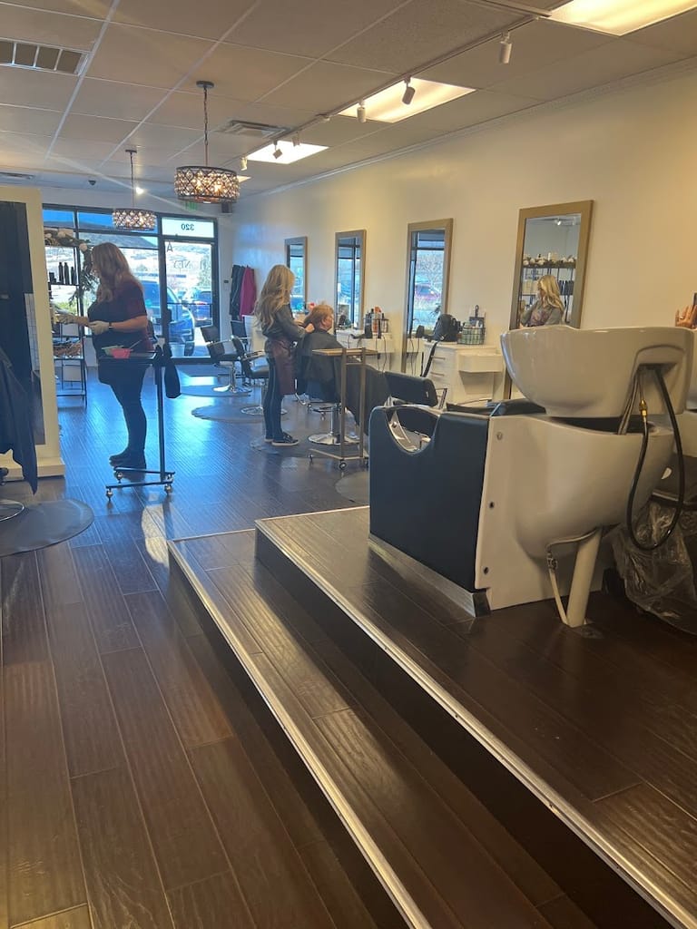 Interior view of Honey Salon