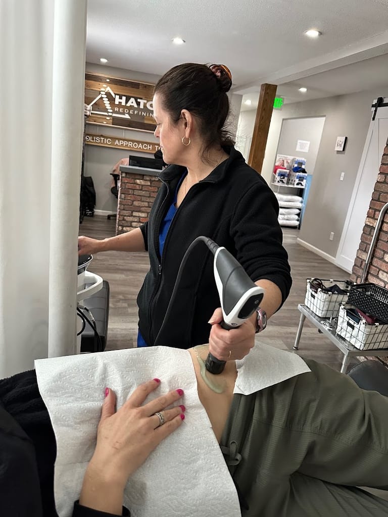 Hatch Chiropractic & Wellness atmosphere and seating