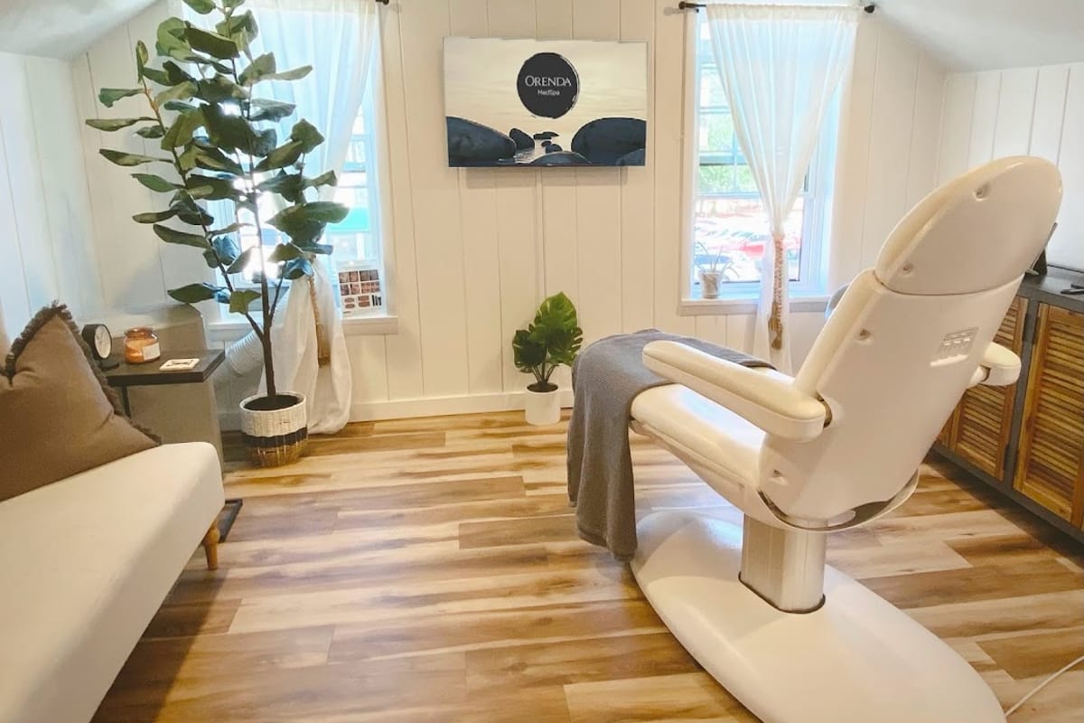 Orenda MedSpa atmosphere and seating