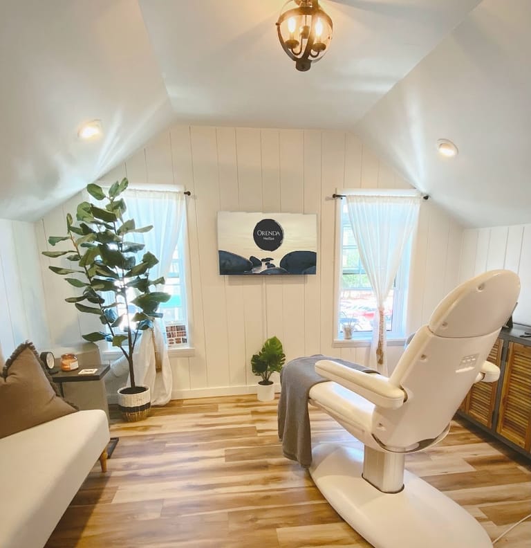 Orenda MedSpa atmosphere and seating