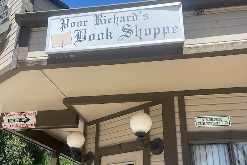 Poor Richard's Book Shoppe retail store in Parker, Colorado