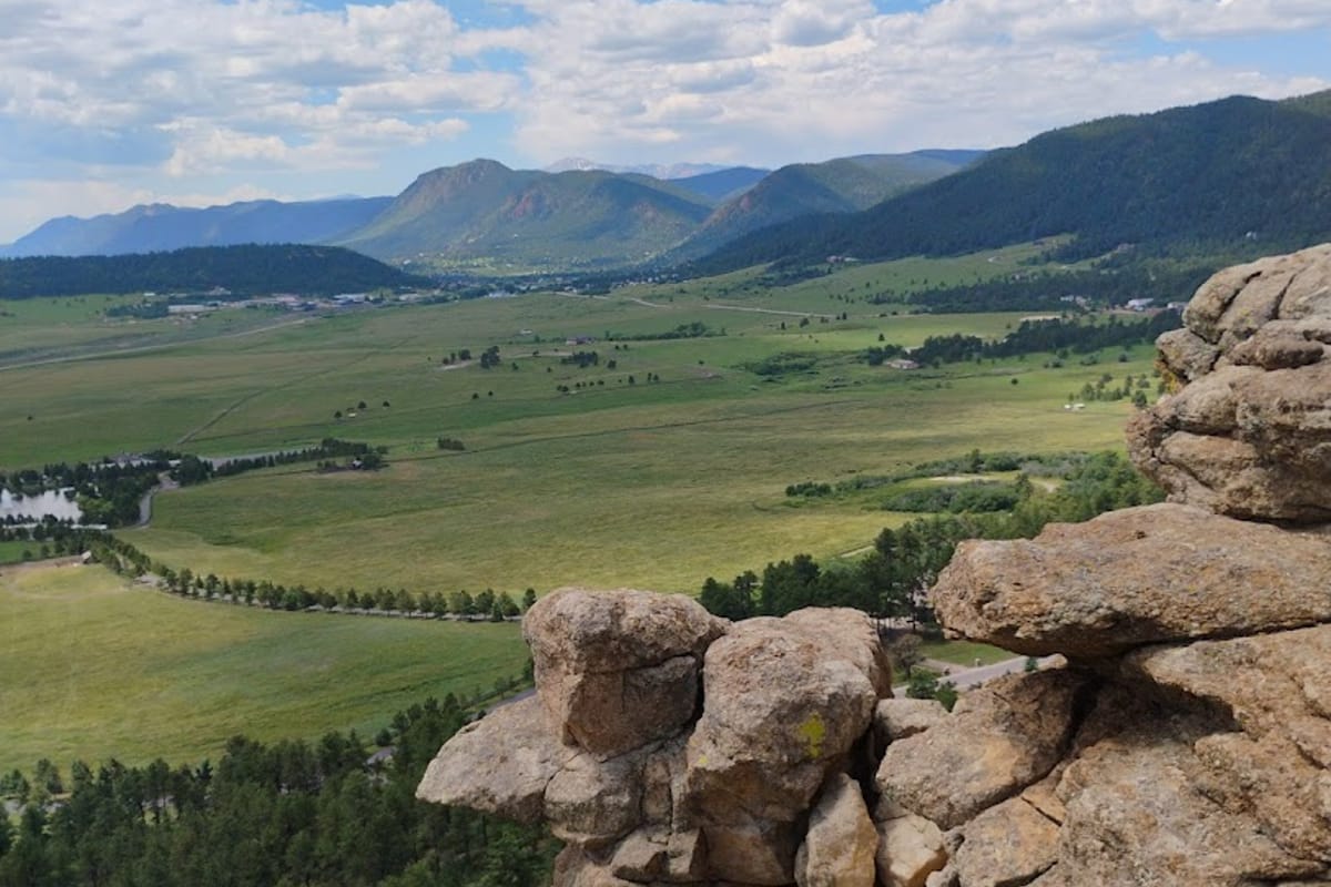 Interior view of Spruce Meadows Open Space Trailhead