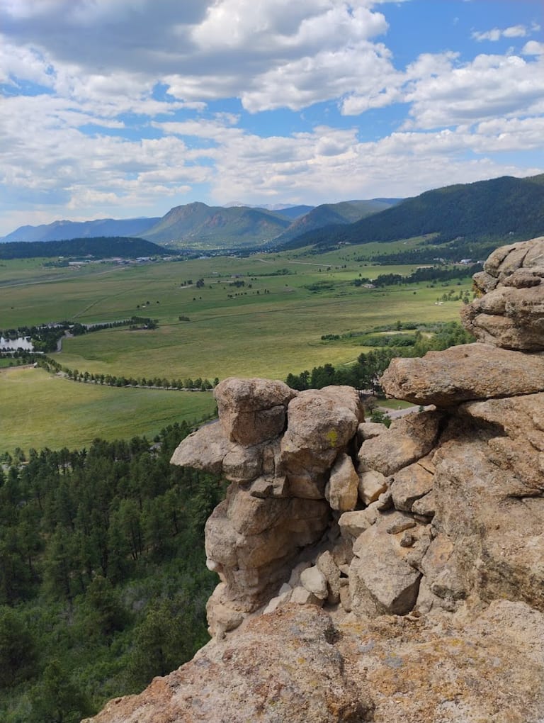 Interior view of Spruce Meadows Open Space Trailhead
