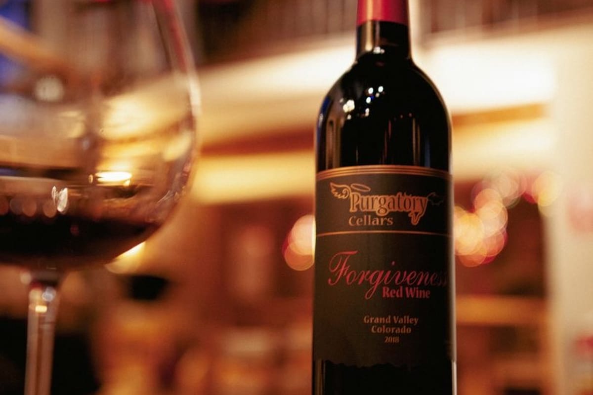 Interior view of Purgatory Cellars Winery