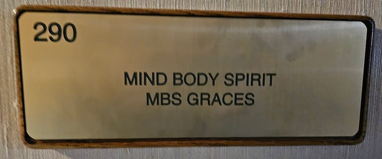 Mind Body Spirit (MBS) Graces atmosphere and seating
