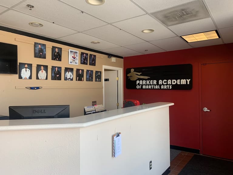 Parker Academy of Martial Arts dining area