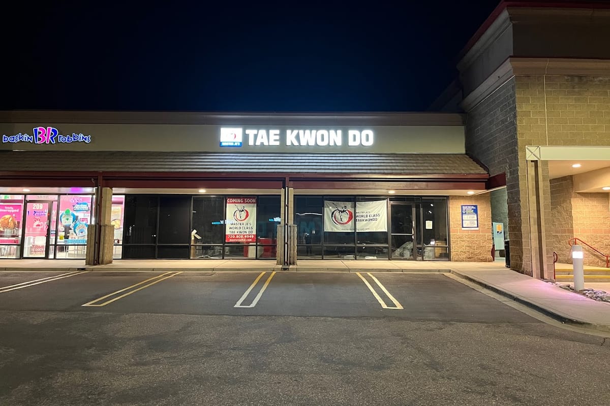 Master Je's World Class Tae Kwon Do atmosphere and seating