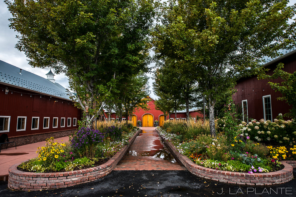 The Venue at Crooked Willow Farms exterior entrance