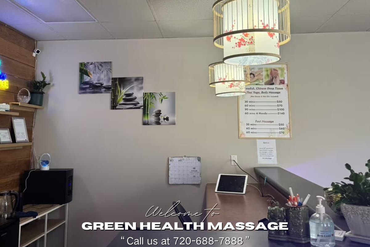 Green Health Massage exterior entrance