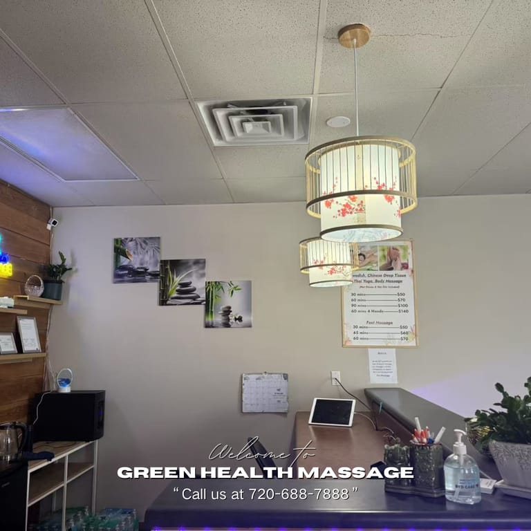 Green Health Massage exterior entrance