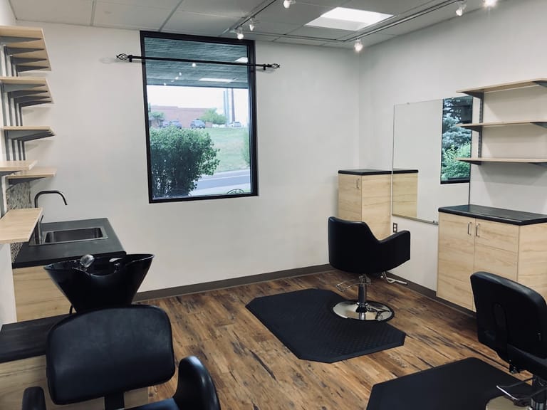 Interior view of Beauty Tribe Salons