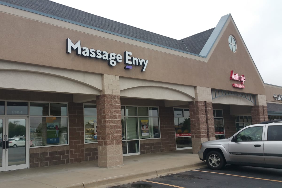 Interior view of Massage Envy