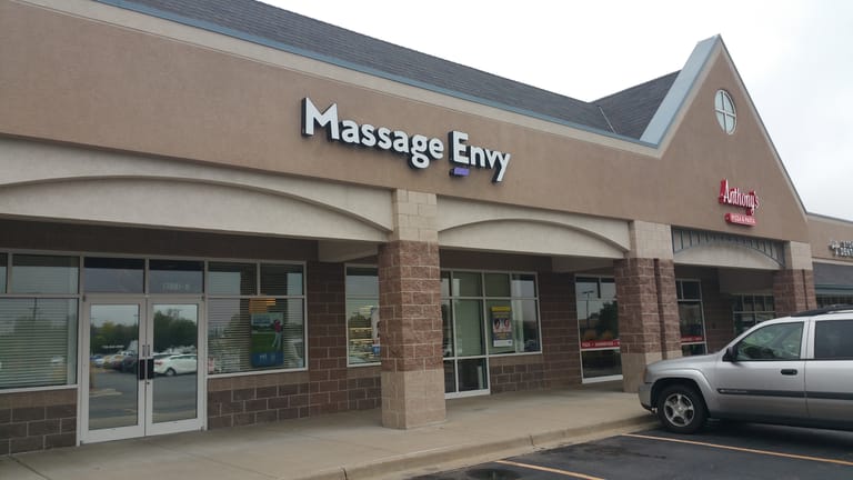 Interior view of Massage Envy