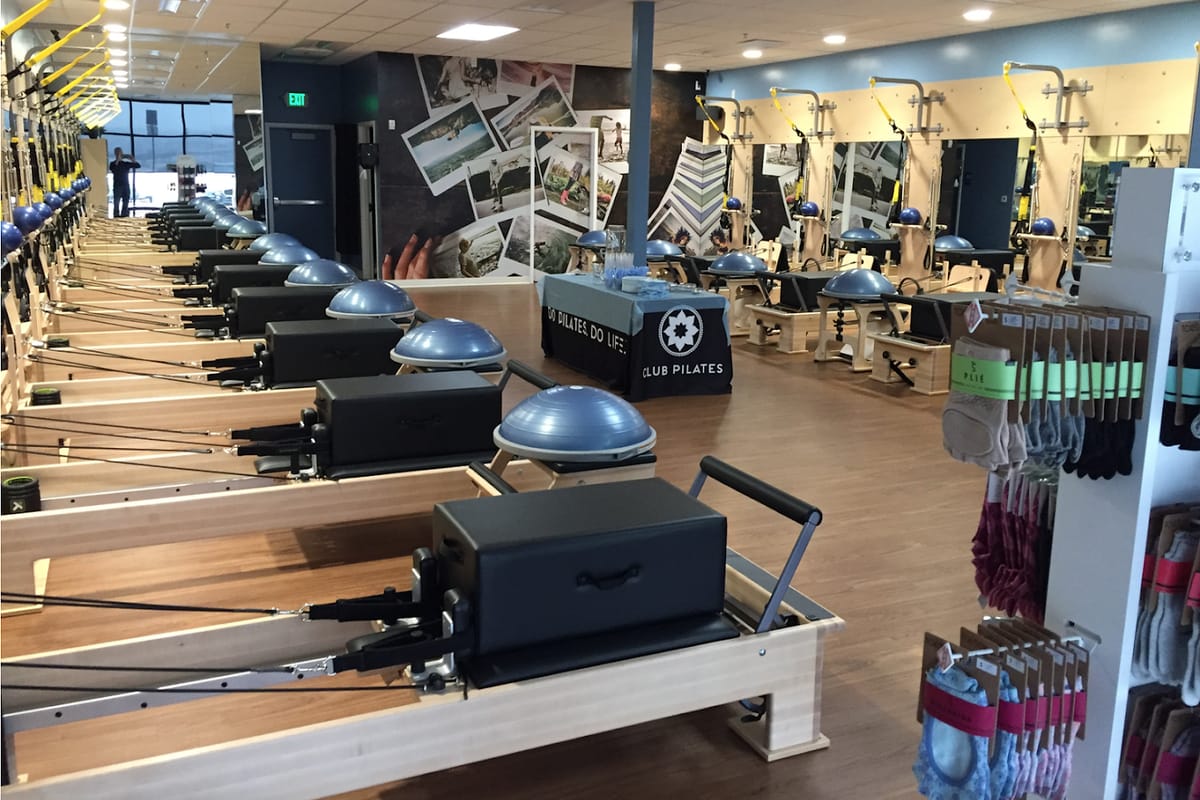 Interior view of Club Pilates