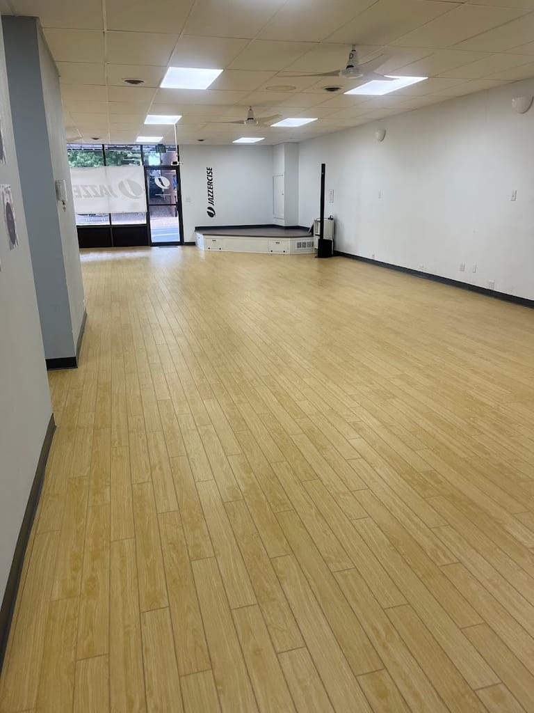 Interior view of Jazzercise Parker Fitness Center
