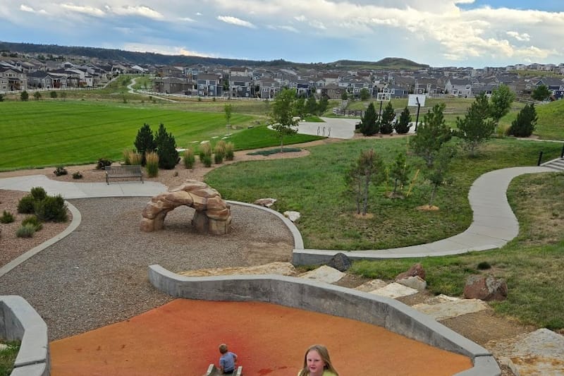Crystal Valley Ranch Recreation park in Castle Rock, Colorado