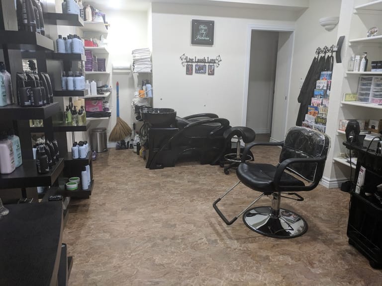 Interior view of Hair by Victoria