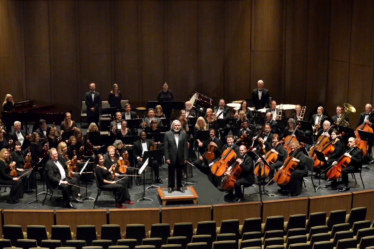 Parker Symphony Orchestra dining area