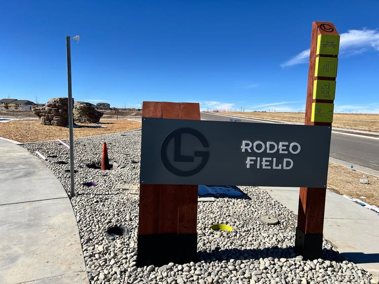 Interior view of Rodeo Field
