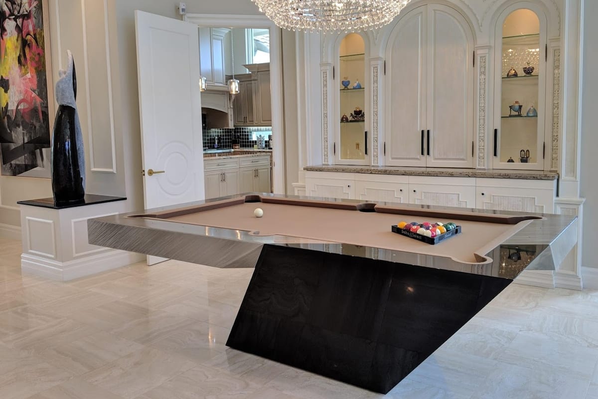 Interior view of Delta-13 | Billiards Accessories | Ball Racks